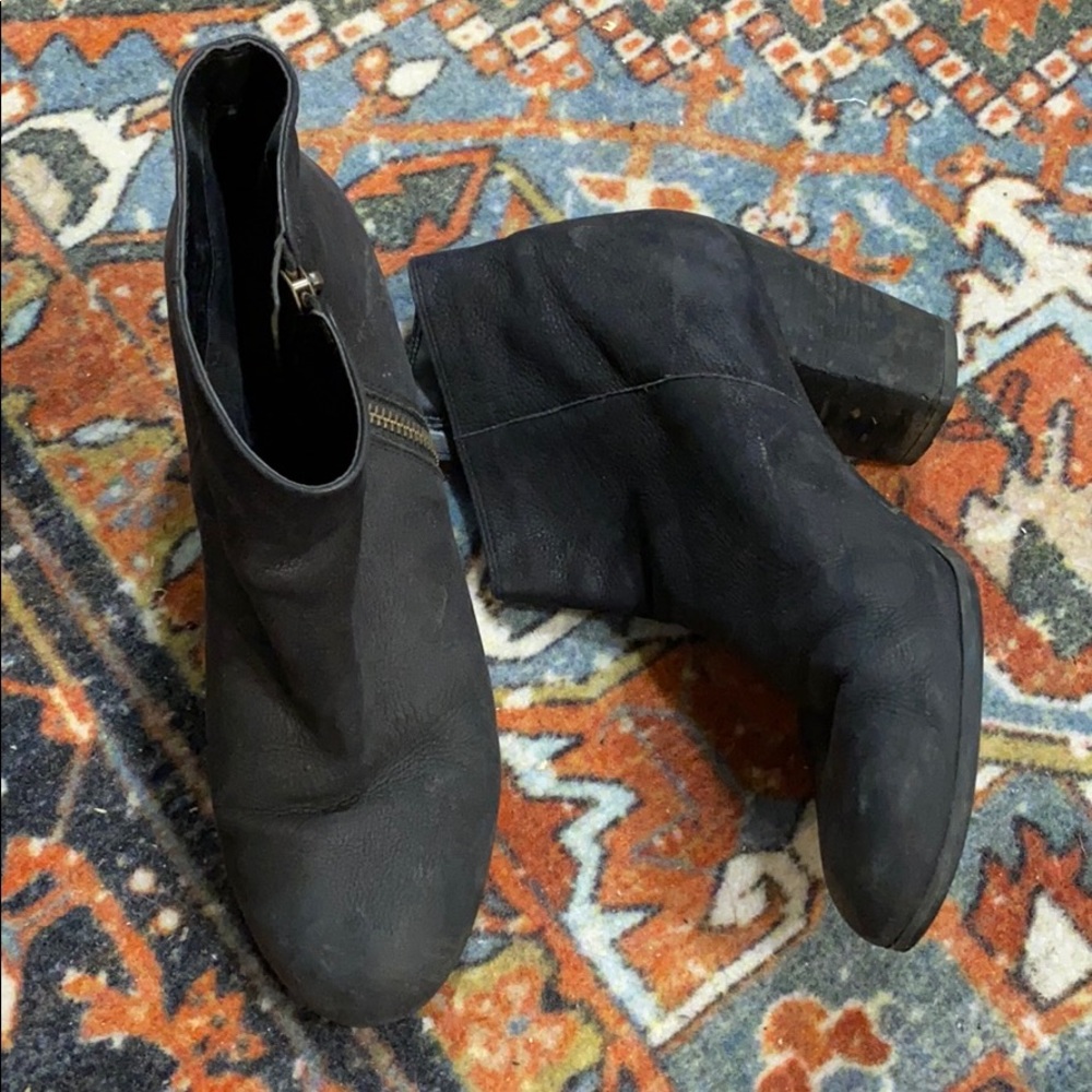 Black booties